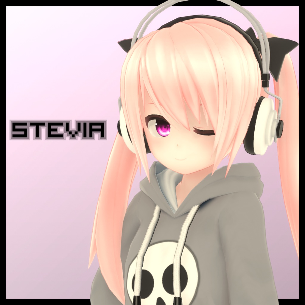 オリジナル3Dモデル - Stevia -