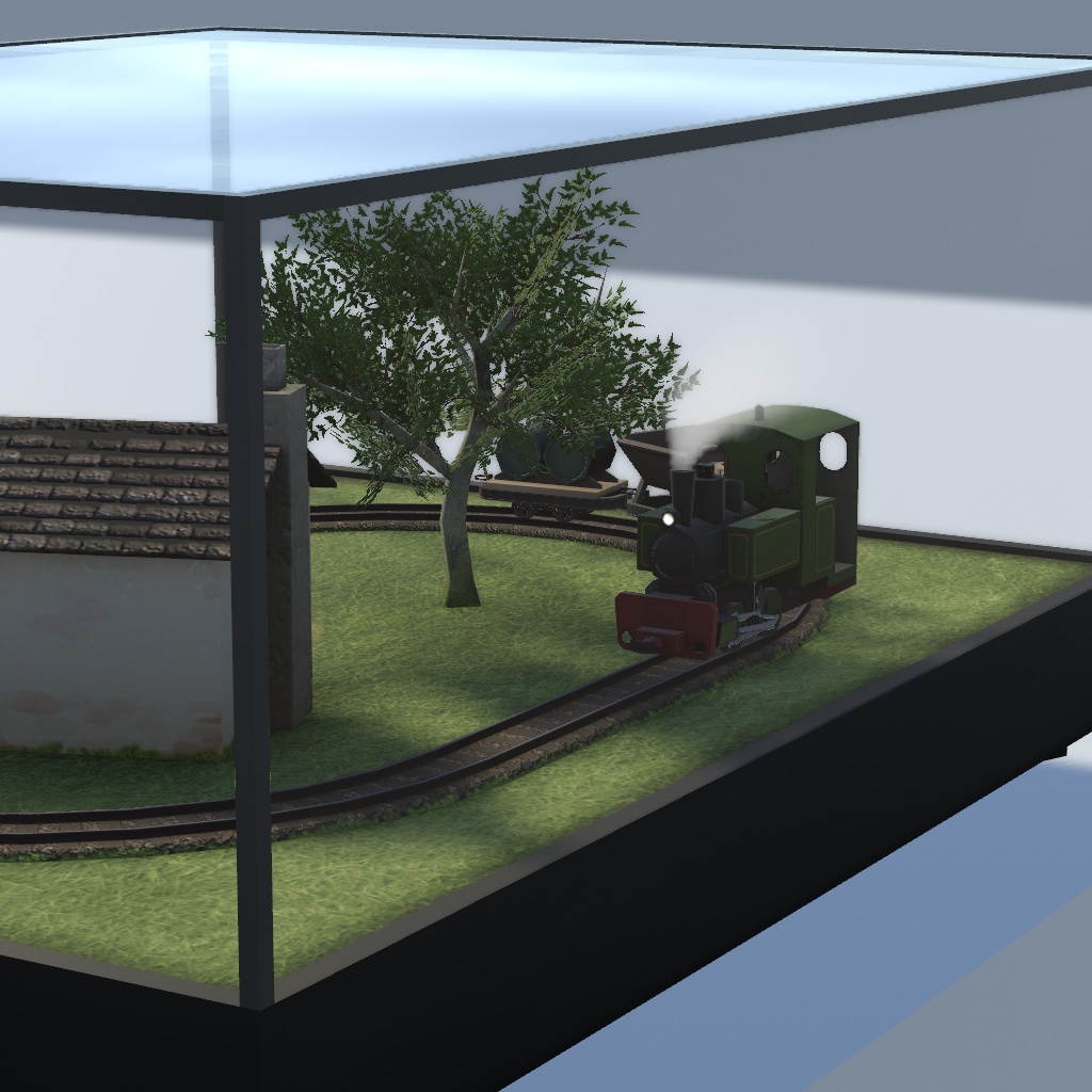 3Dモデル - ミニトレインセット No2 -