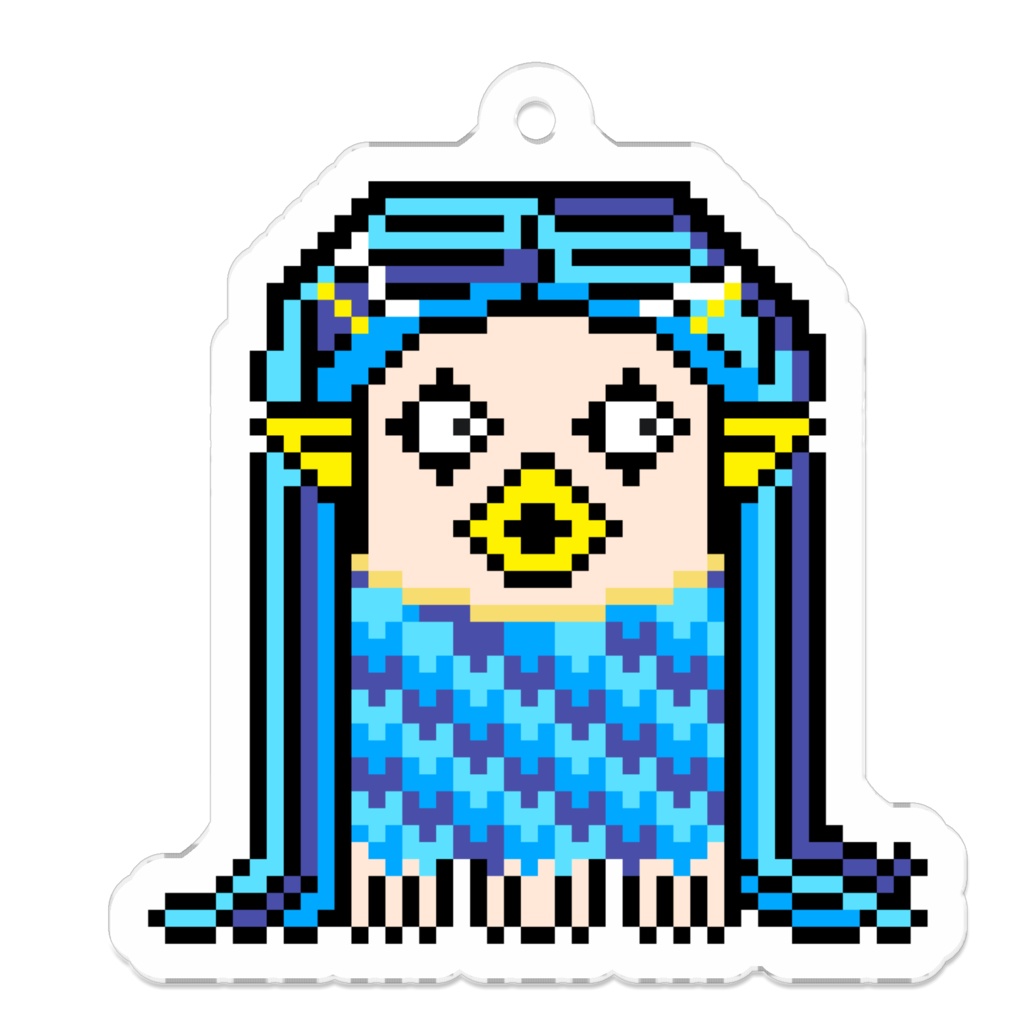 アマビエ アクリルキーホルダー