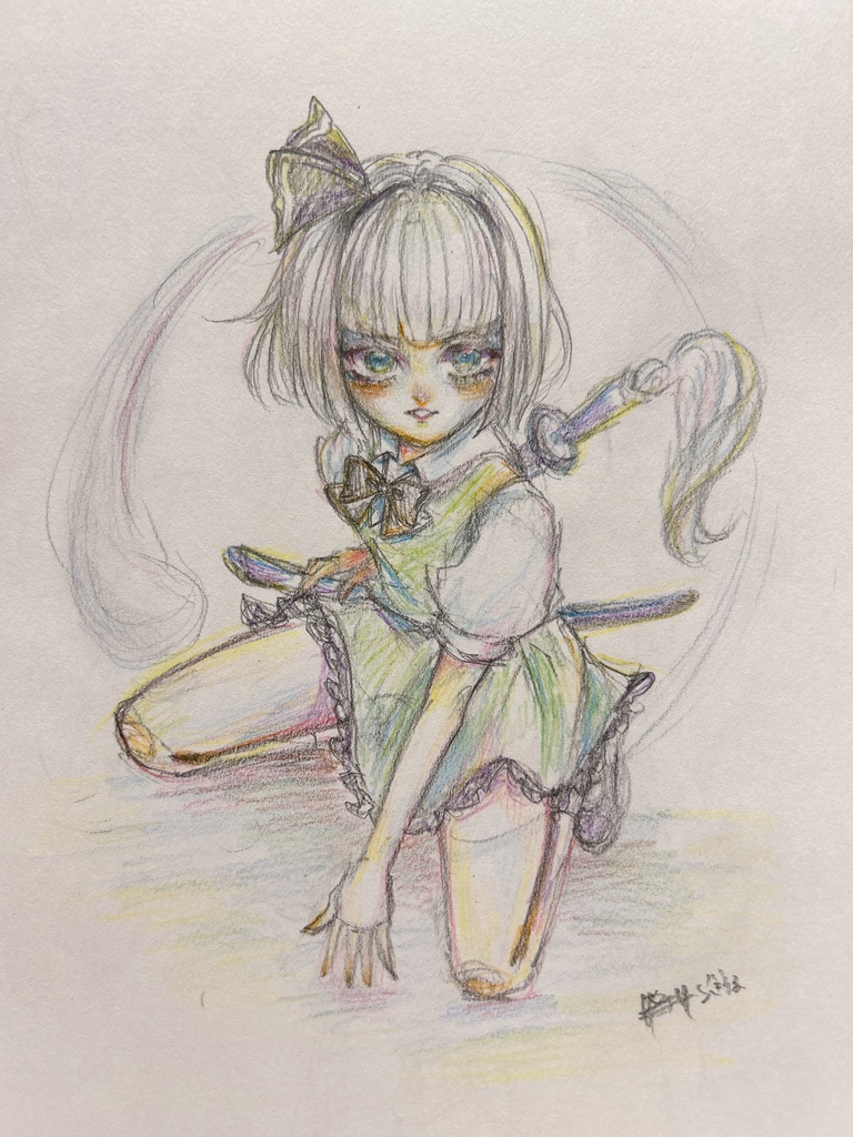 B5イラスト原画