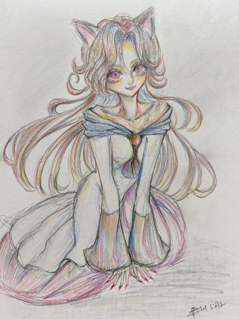 B5イラスト原画