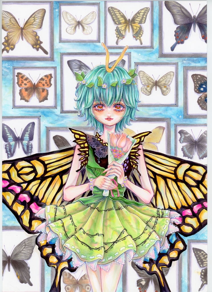 A4イラスト原画/エタニティラルバ