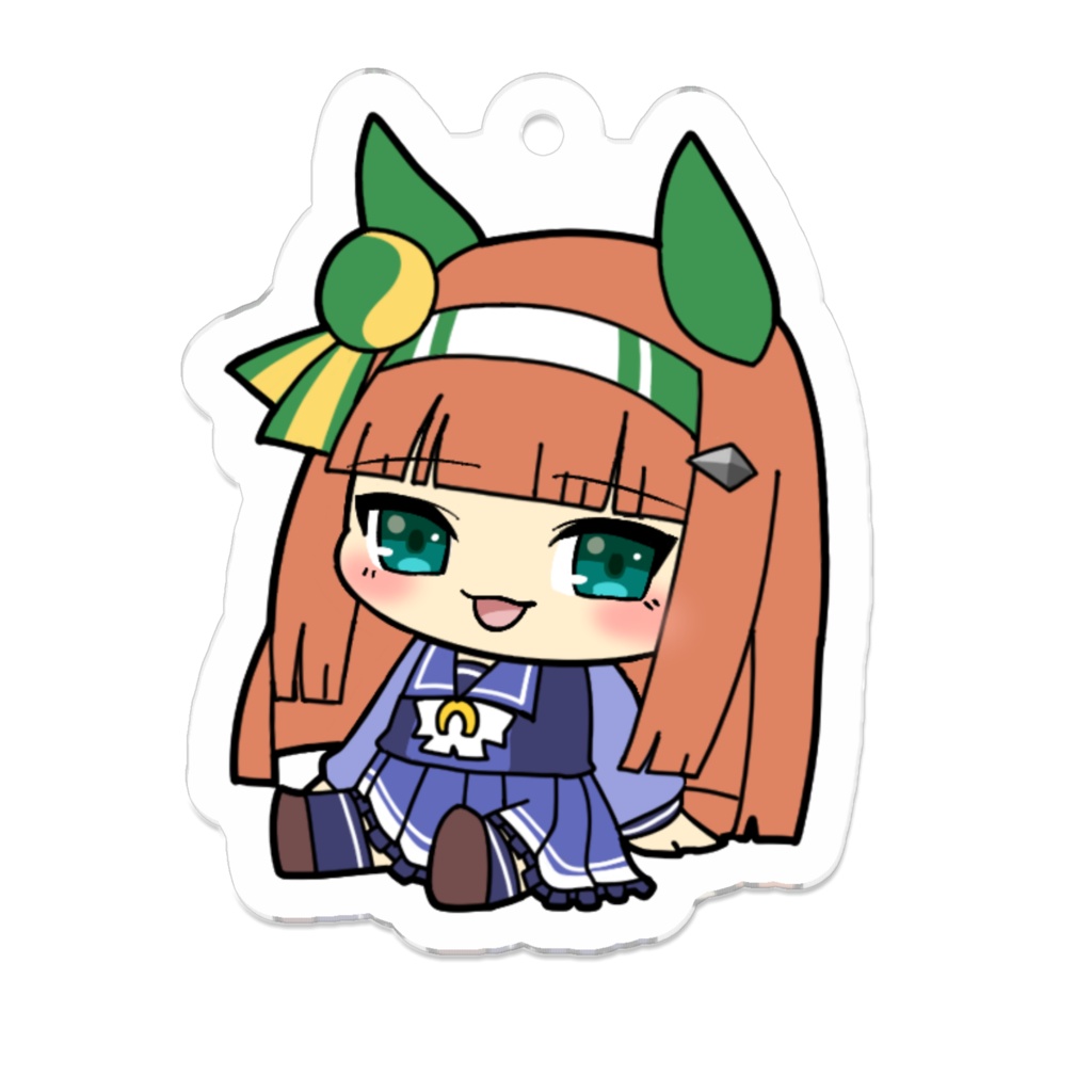 サイレンススズカ お座りアクキー