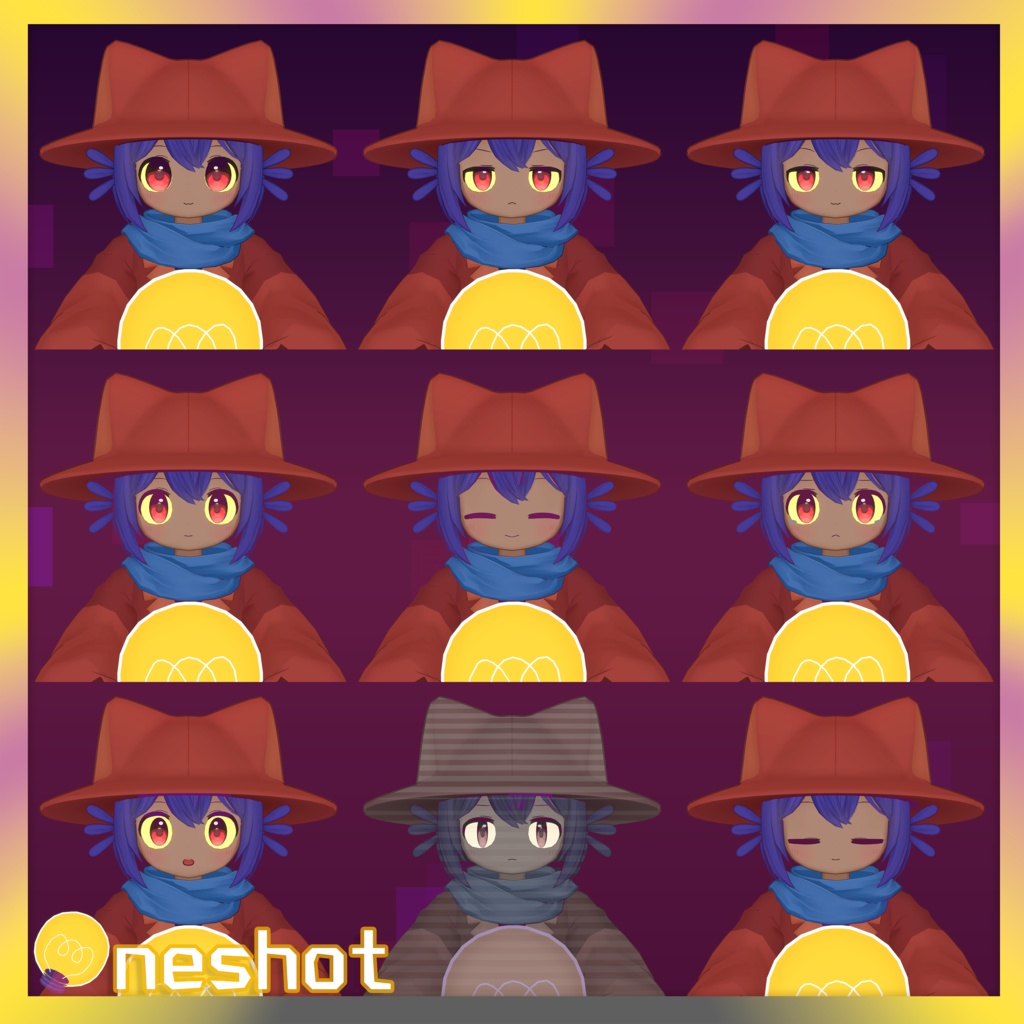 ニコ Niko / 3Dモデル 【PC & Quest】