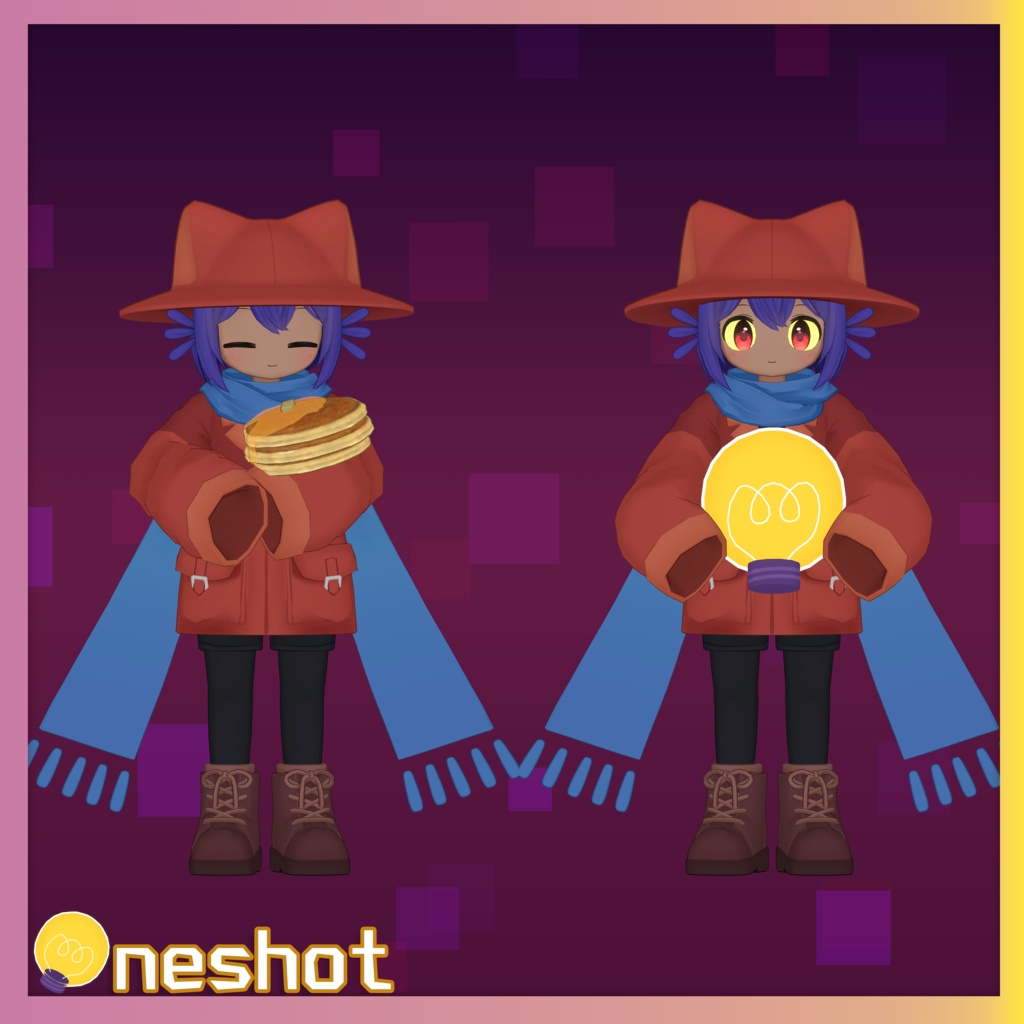 ニコ Niko / 3Dモデル 【PC & Quest】