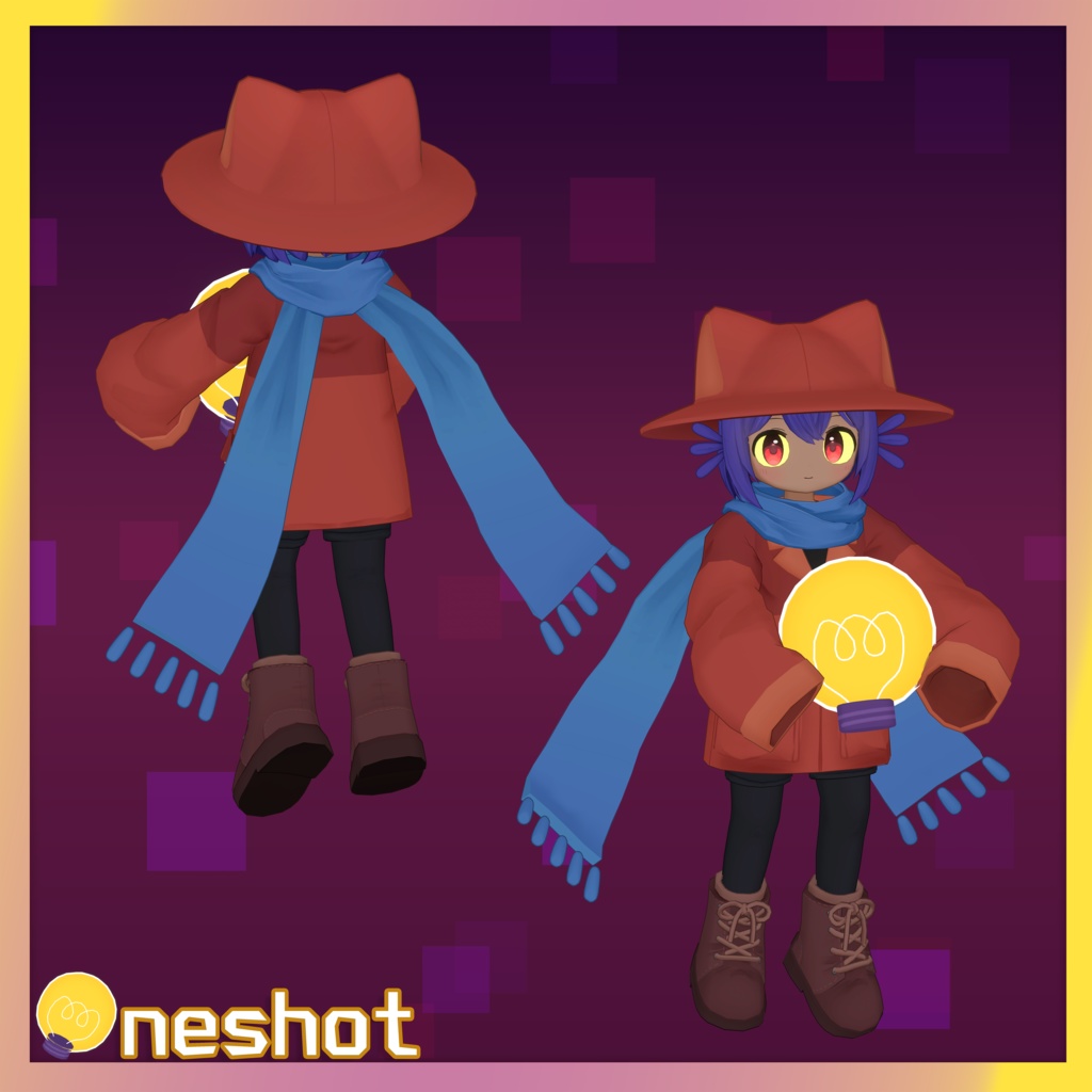 ニコ Niko / 3Dモデル 【PC & Quest】