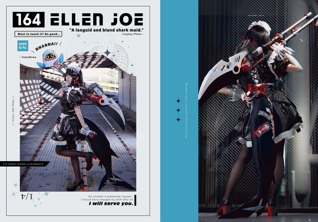 【ELLEN JOE】コスプレ写真集