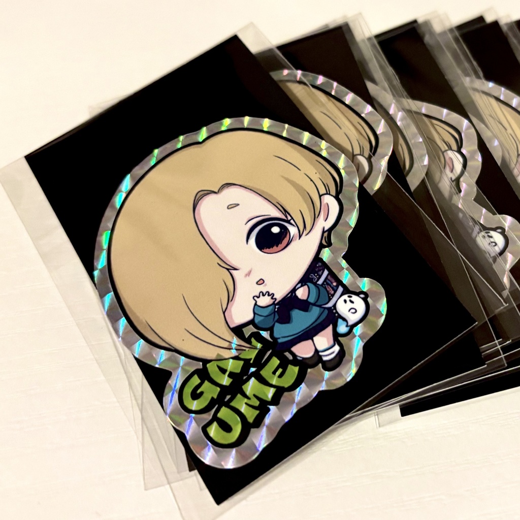 小梅ホログラムステッカー&