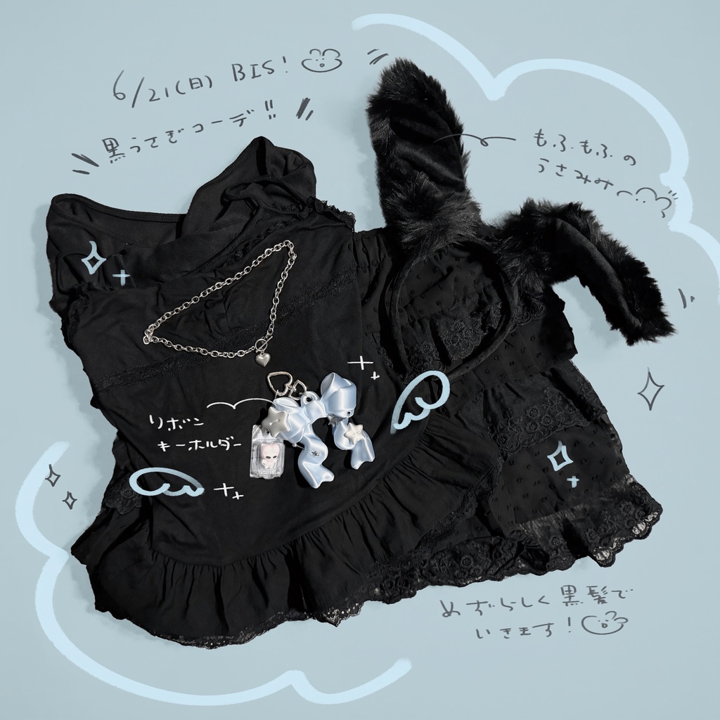 【🐰🖤】BISチェキ