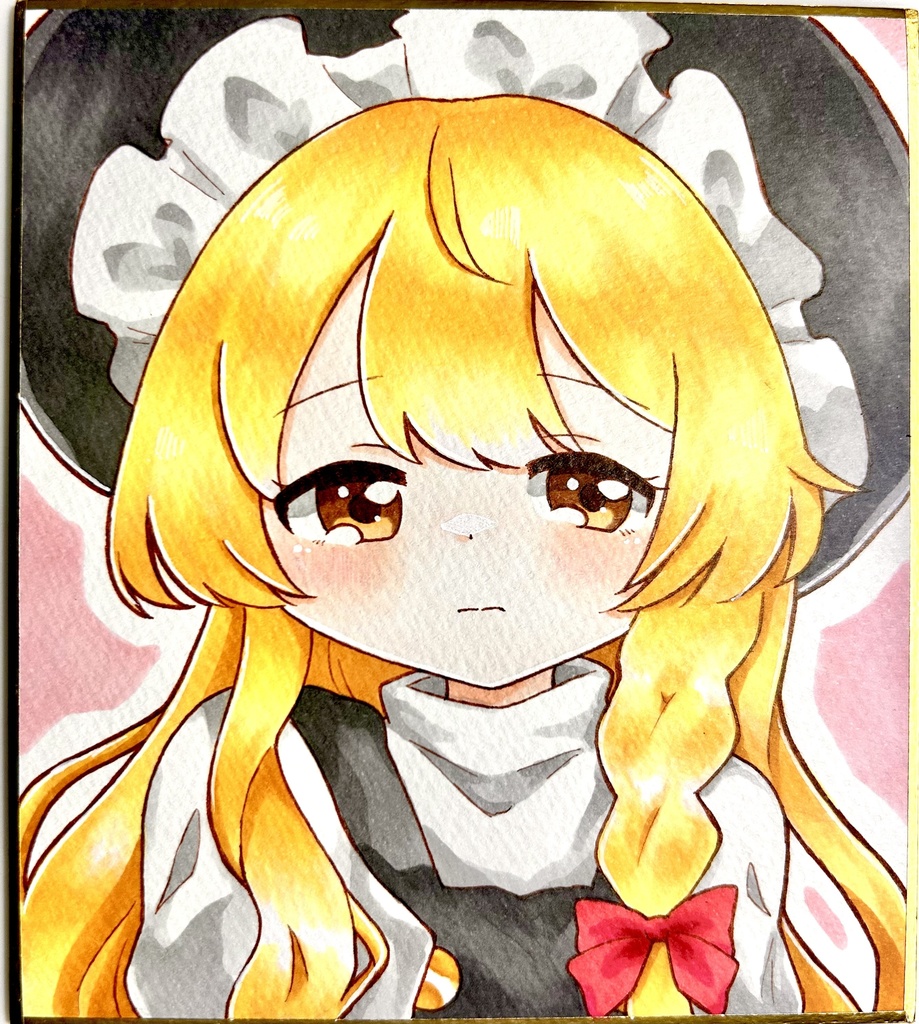 霧雨魔理沙　小色紙