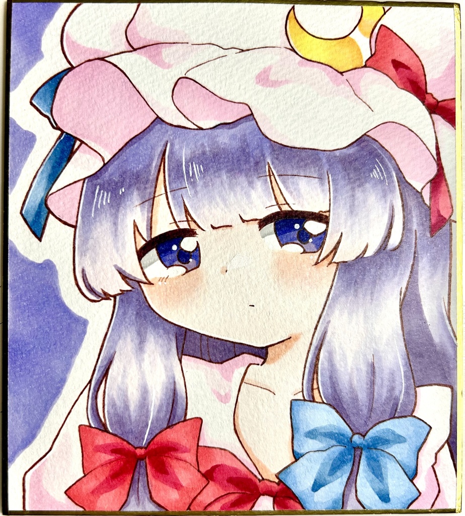 パチュリー・ノーレッジ　小色紙