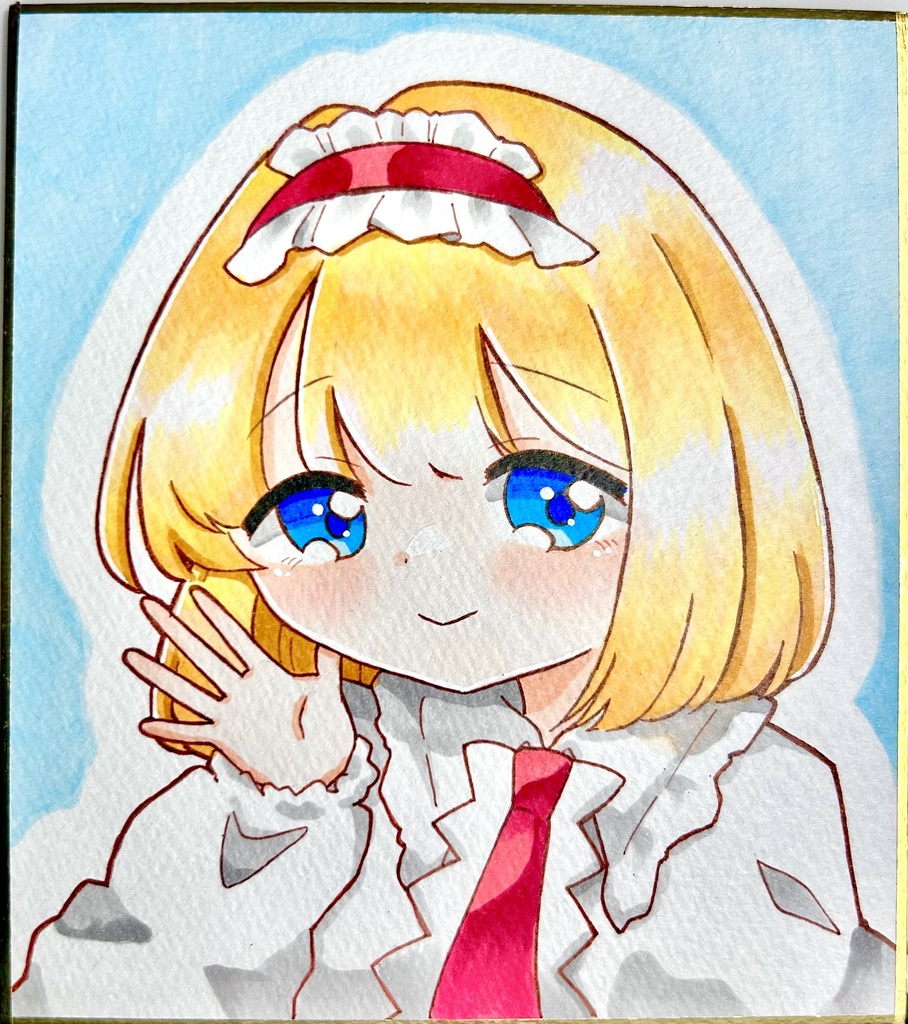 アリス・マーガトロイド　小色紙