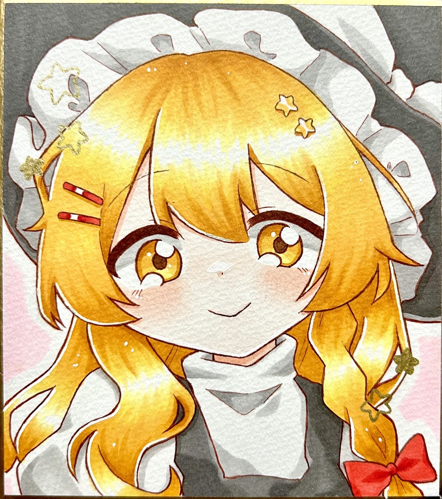 霧雨魔理沙　小色紙