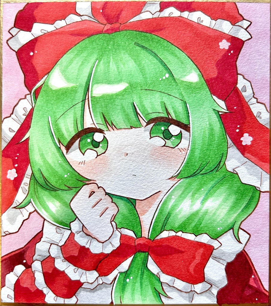 鍵山雛　小色紙