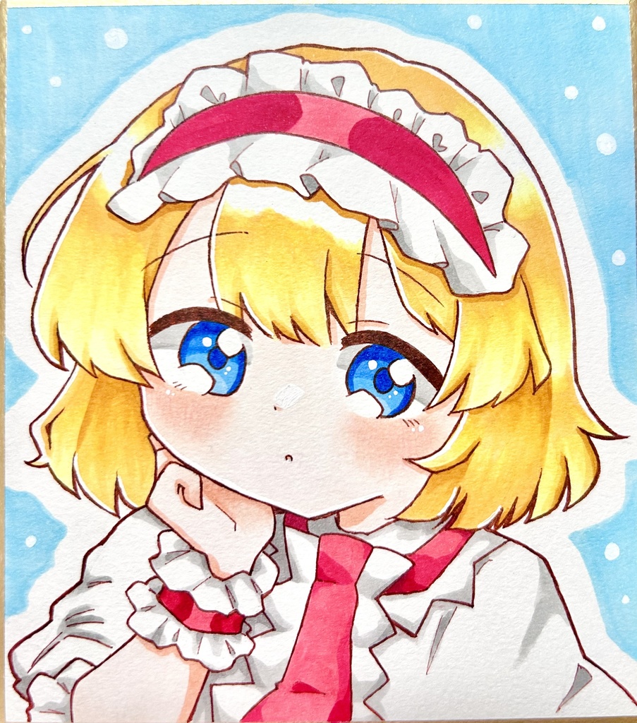 アリス・マーガトロイド　小色紙