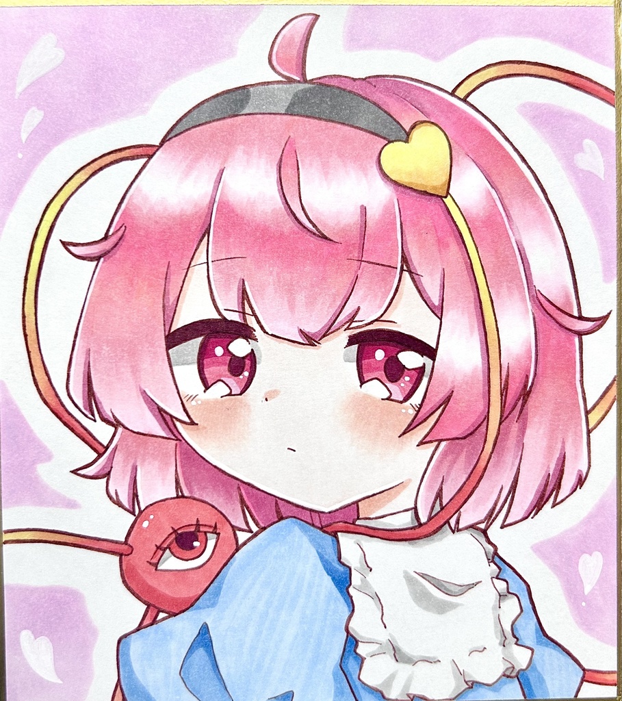 古明地さとり　小色紙