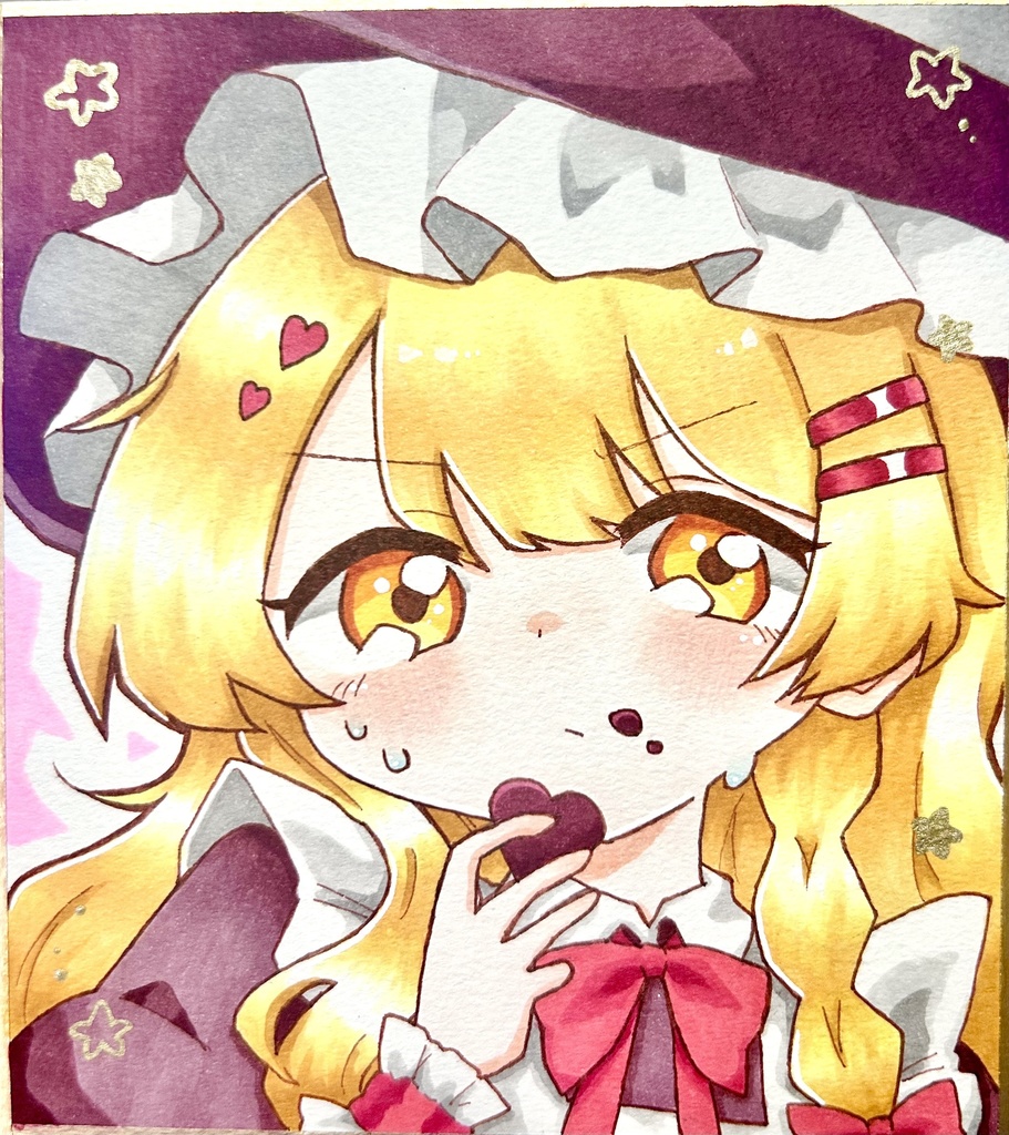 霧雨魔理沙　小色紙