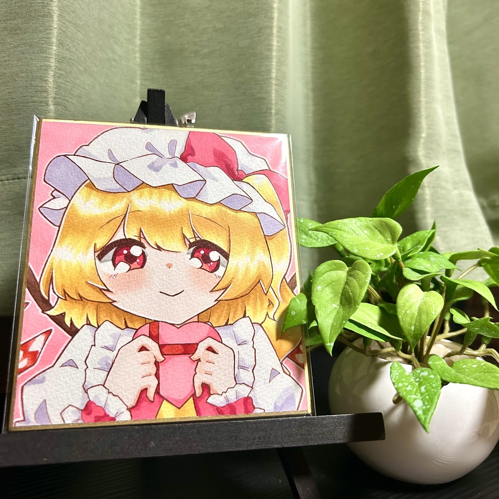 『原画』フランドール 小色紙