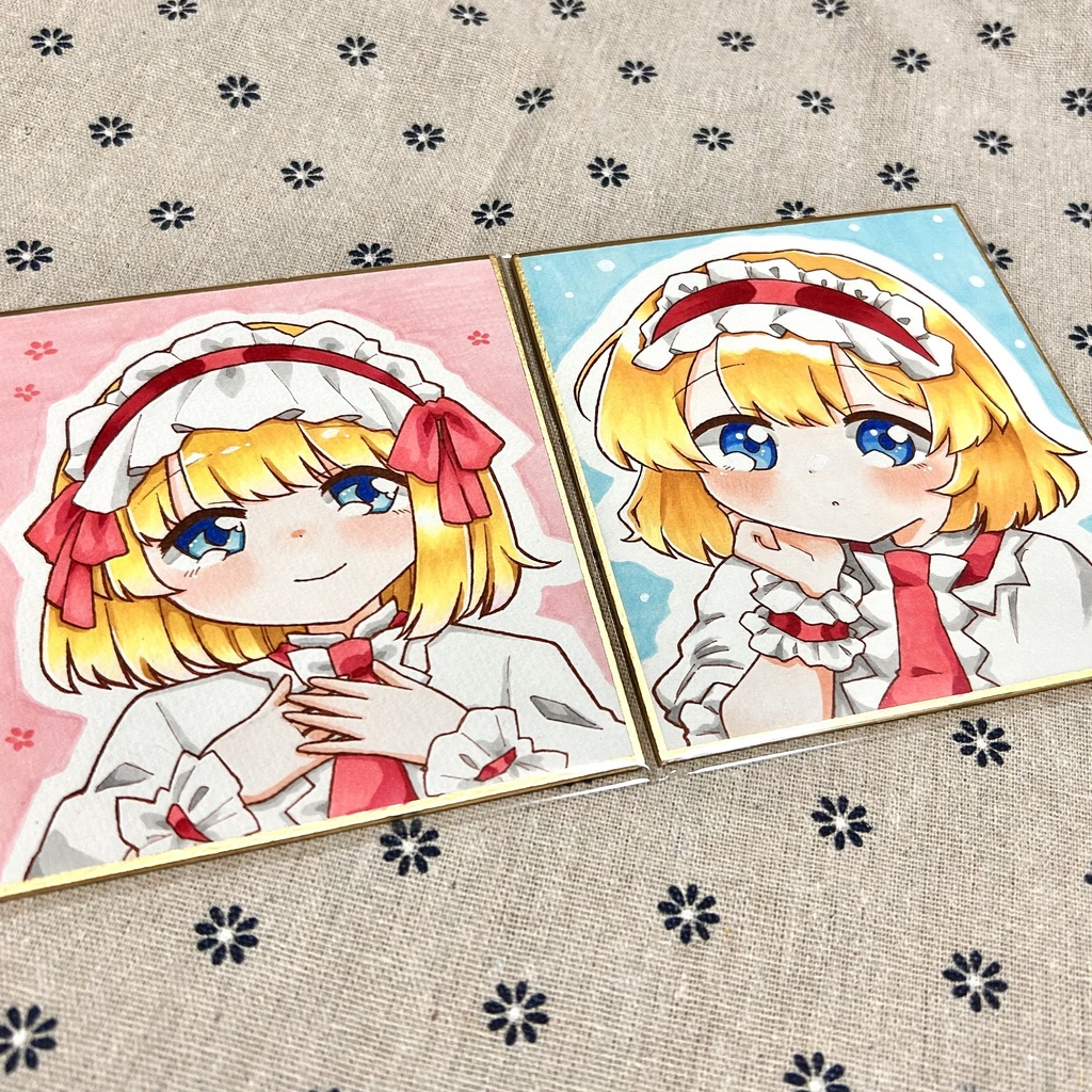 『原画』アリス・マーガトロイド 小色紙セット