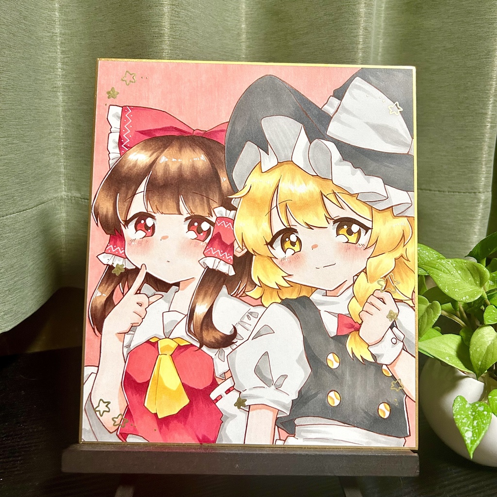 『原画』レイマリ 中色紙