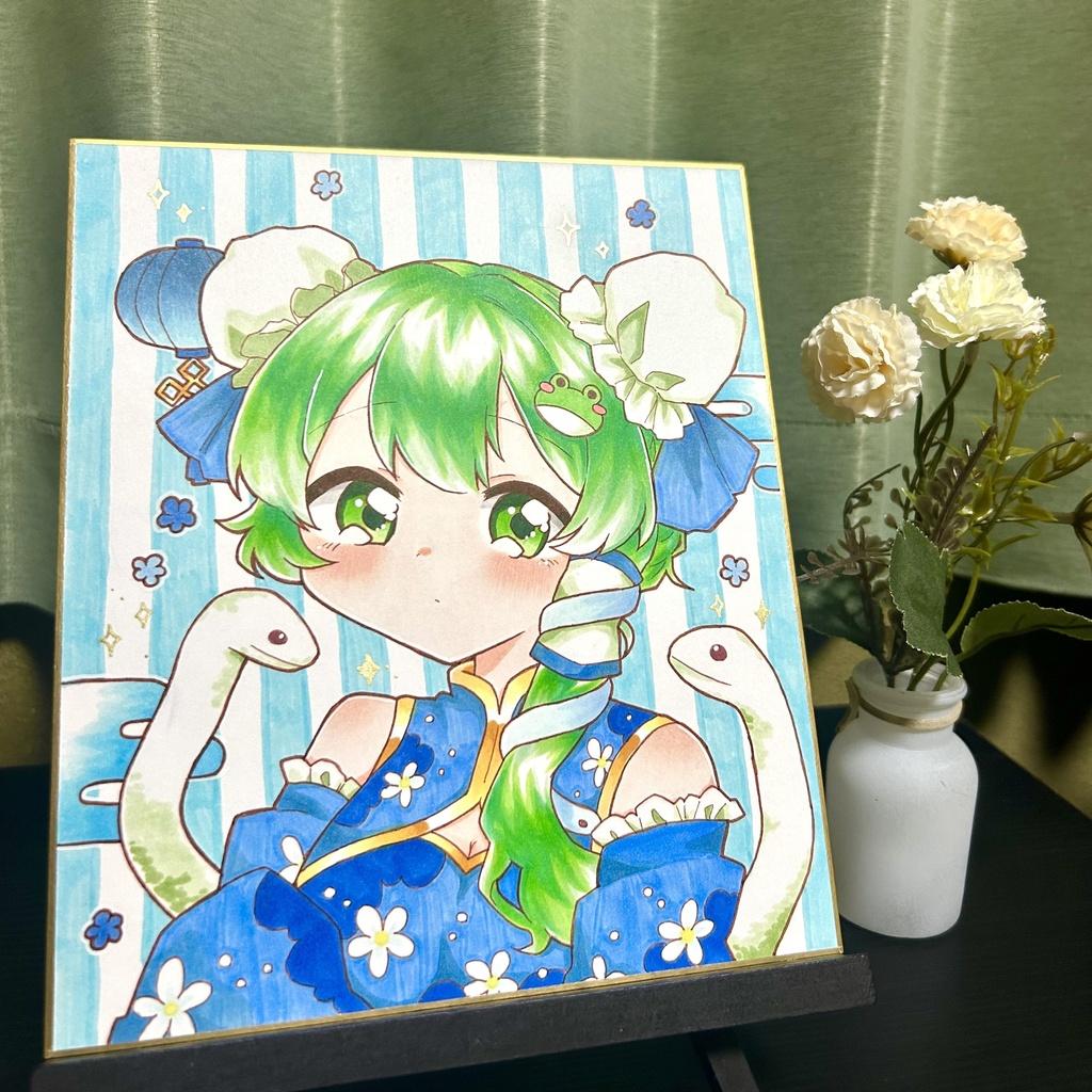 『原画』東風谷早苗 中色紙