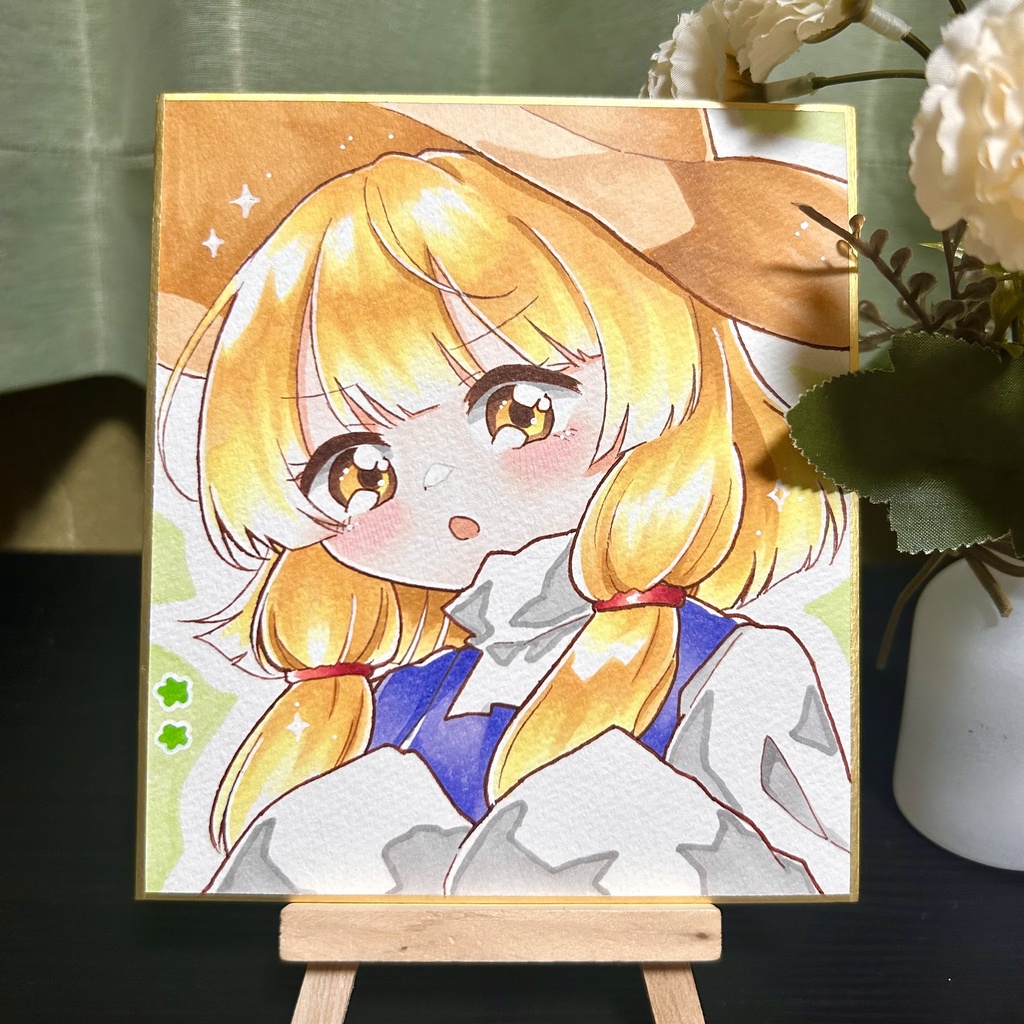 『原画』洩矢諏訪子 小色紙