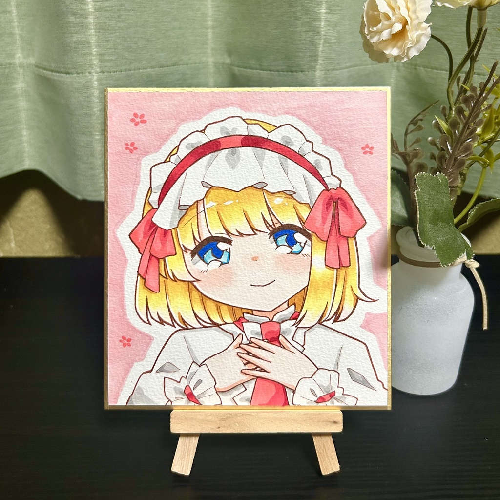 『原画』アリス・マーガトロイド 小色紙