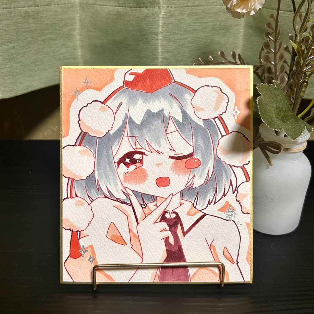 『原画』射命丸文 小色紙