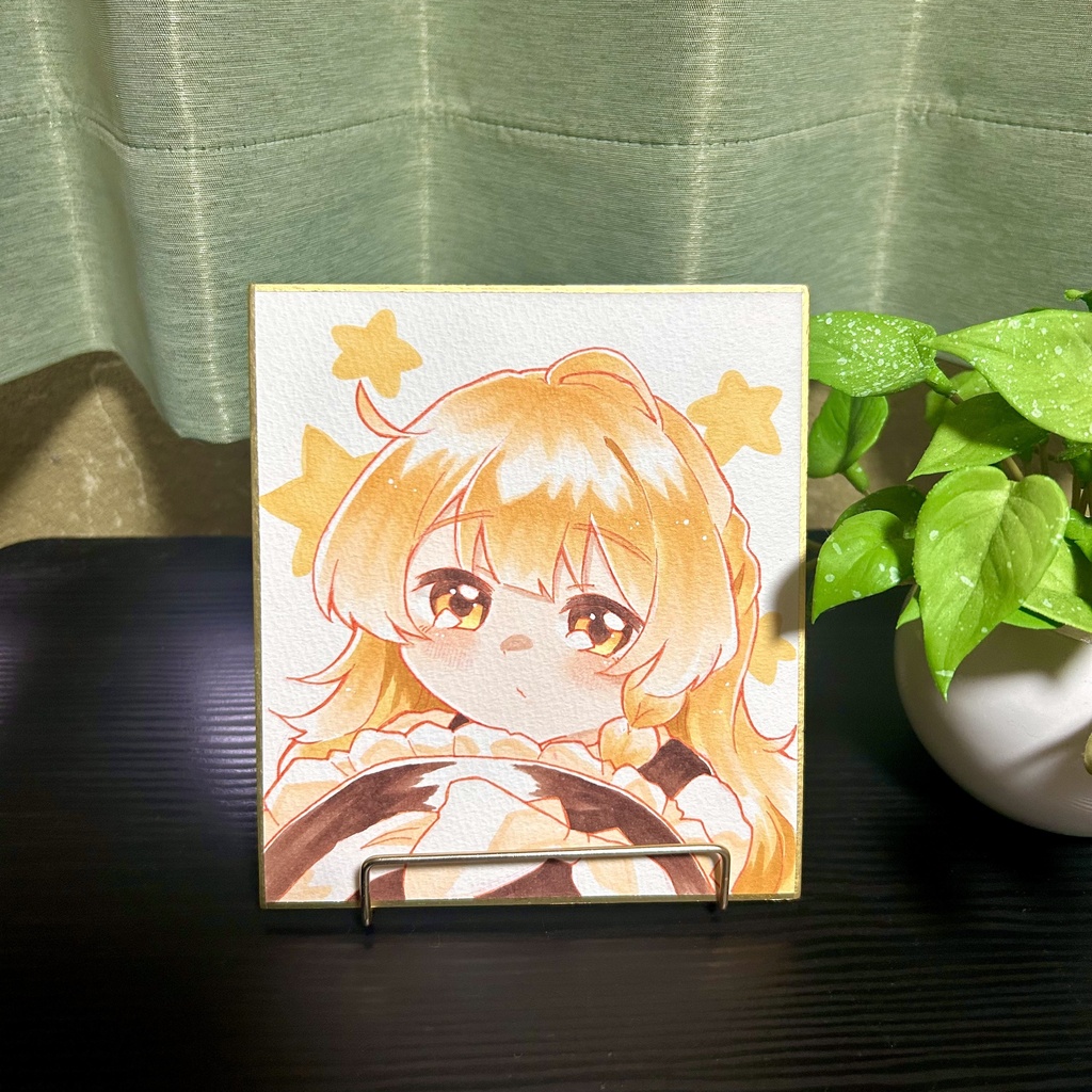『原画』霧雨魔理沙 小色紙