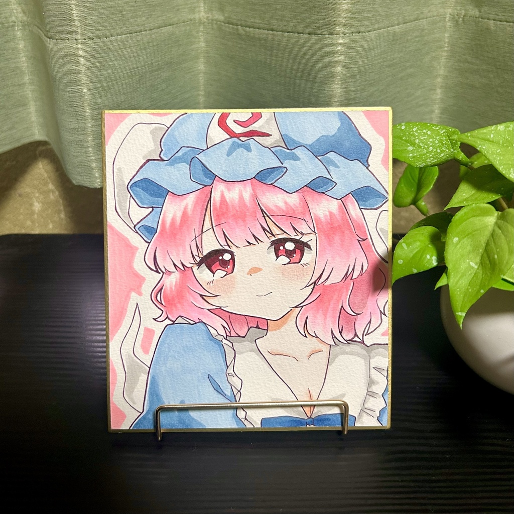 『原画』西行寺幽々子 小色紙