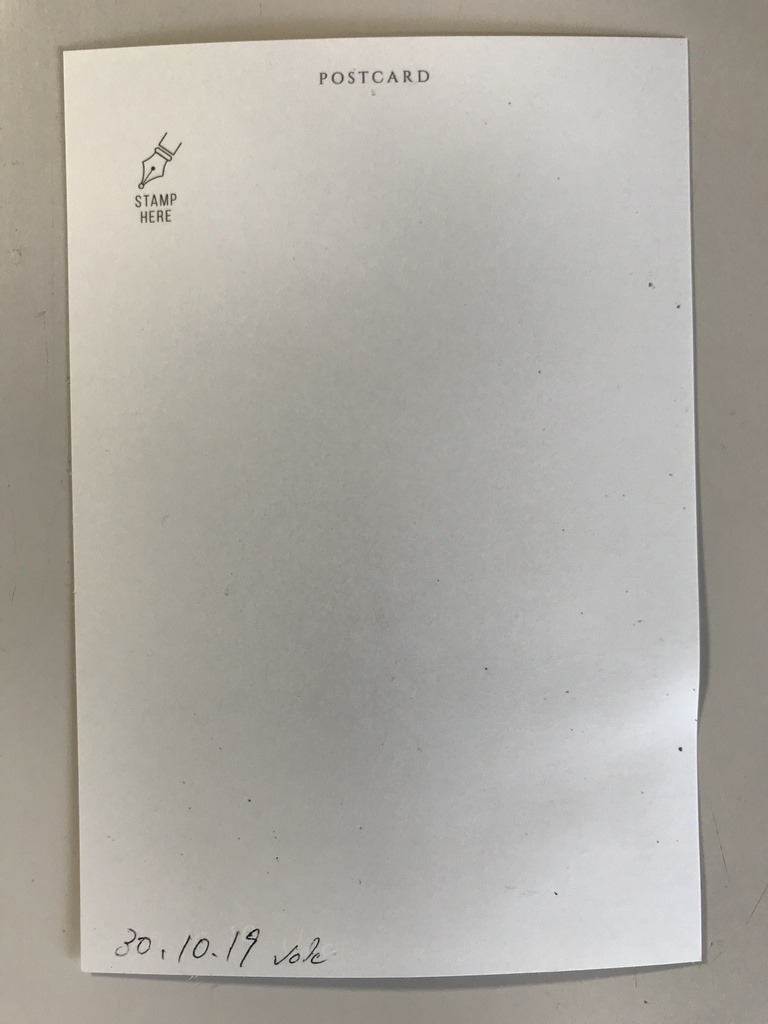 ポストカード(狼)