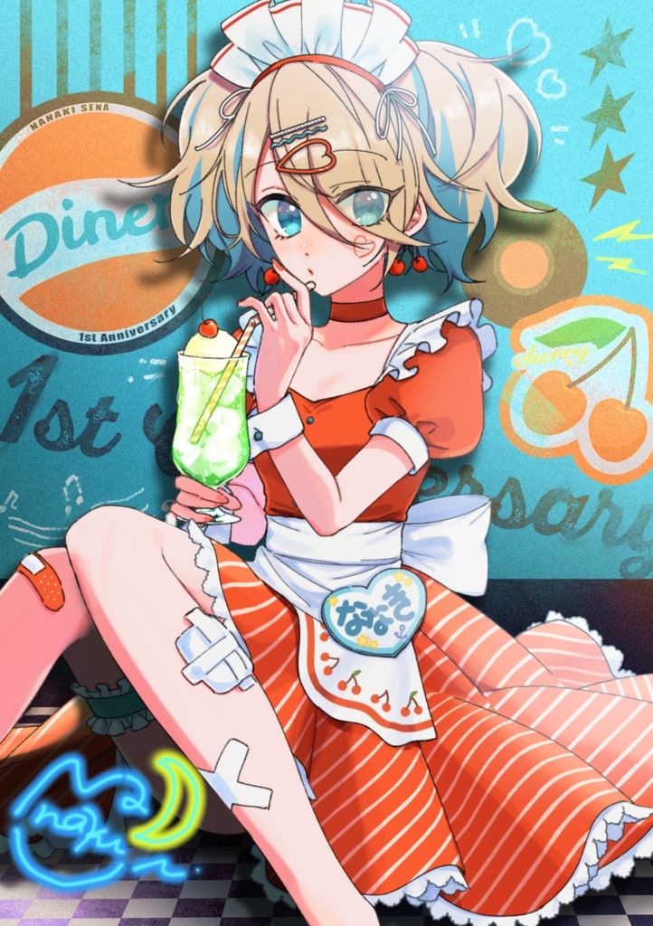 1周年記念❤️瀬那七季🐬✨アクリルスタンド