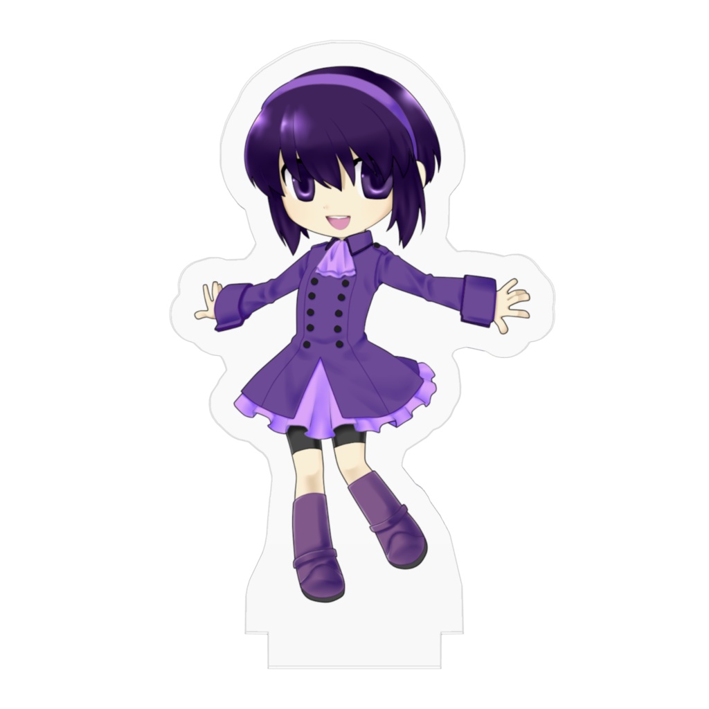 ものごころの欠片 ちょっとお洒落ぶったアクリルフィギュア