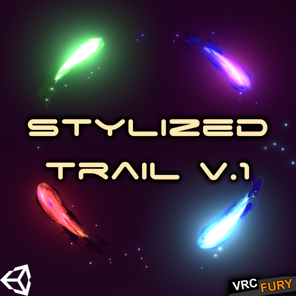 [VRChat] Stylized Trail v.1 | スタイライズド・トレイル v.1