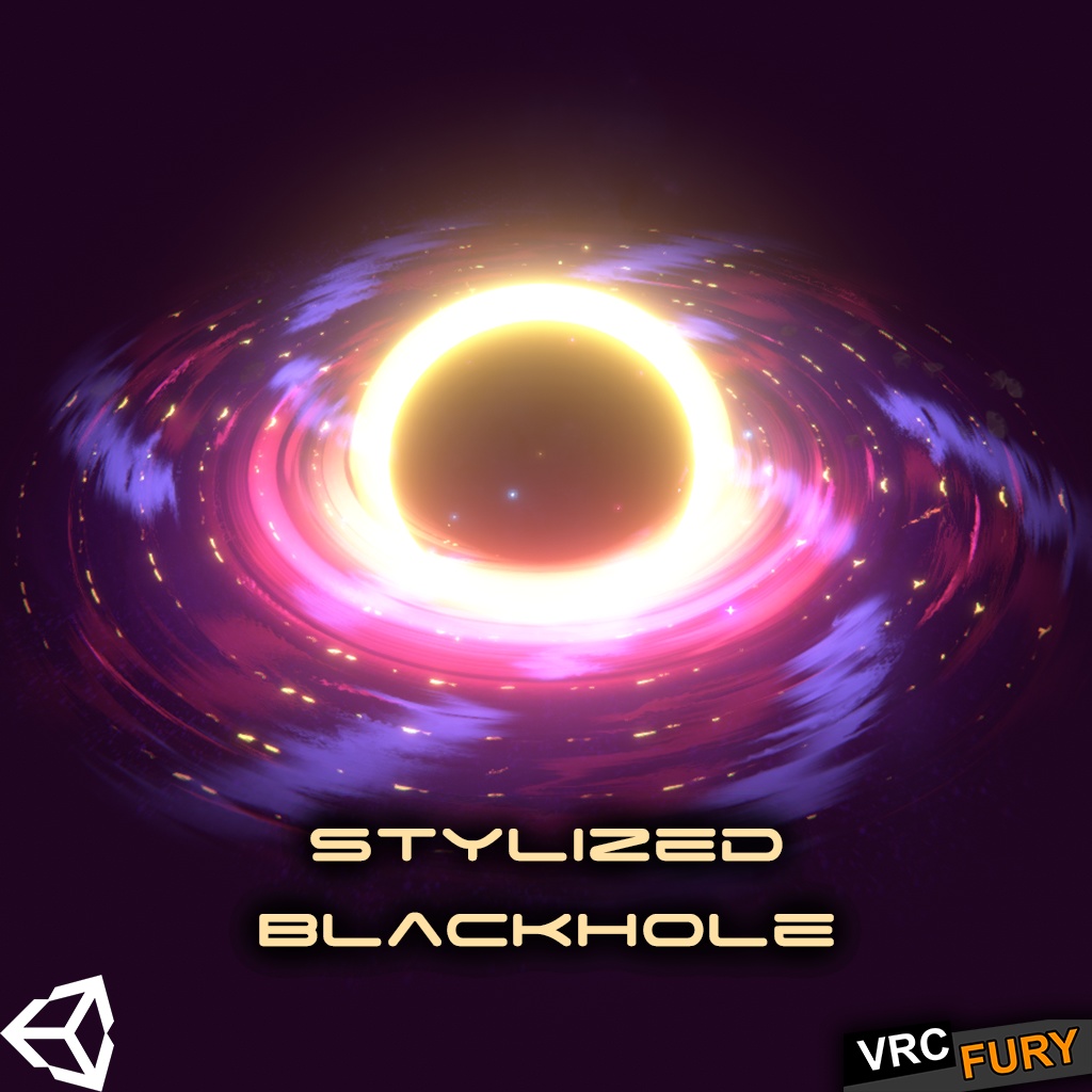 [VRChat] Stylized Blackhole Springjoint | スタイライズド・ブラックホール・スプリングジョイント