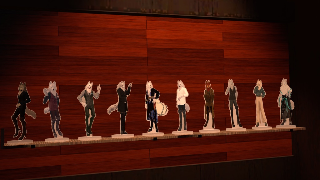 キャストアクリルスタンド