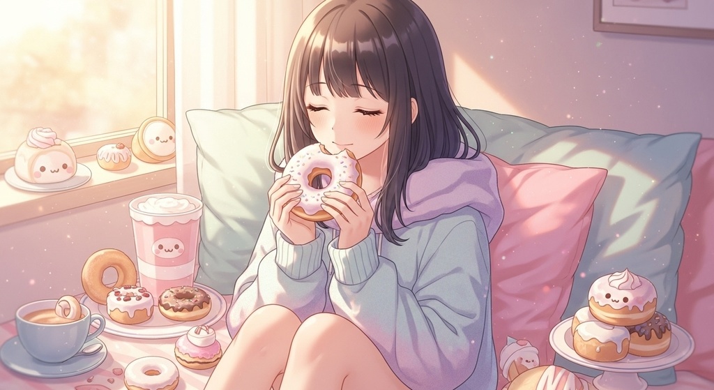 【フリーBGM】シュガードーナツ【Lo-fi Chill Kawaii】