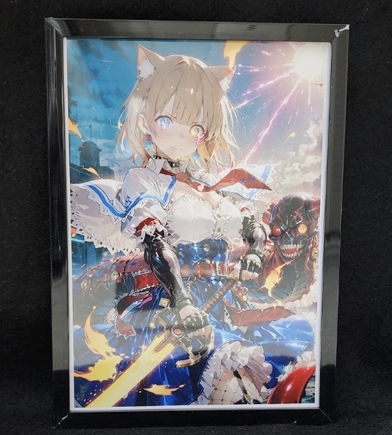 2Lフレームとイラストセット