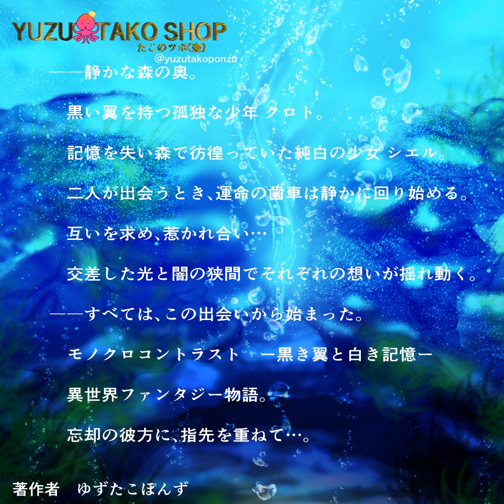 【一次創作 小説】モノクロコントラスト【vroid衣装プレゼント】