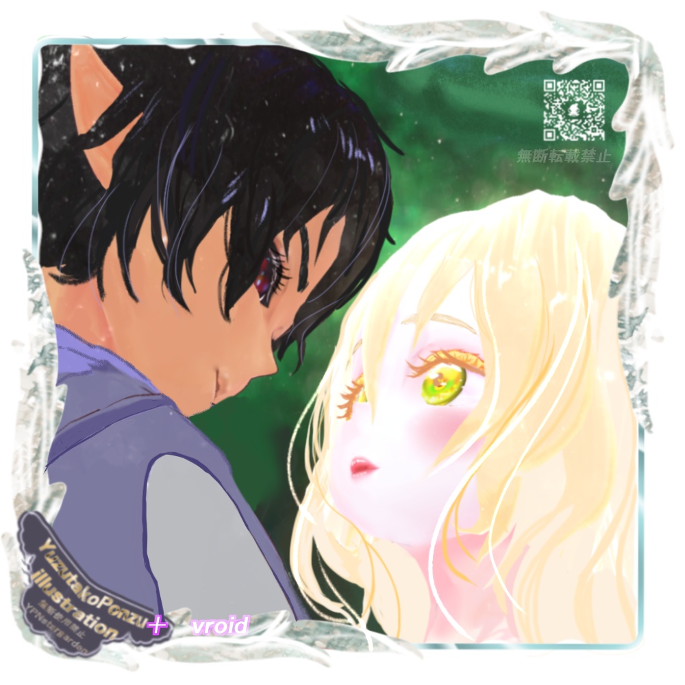 【一次創作 小説】モノクロコントラスト【vroid衣装プレゼント】