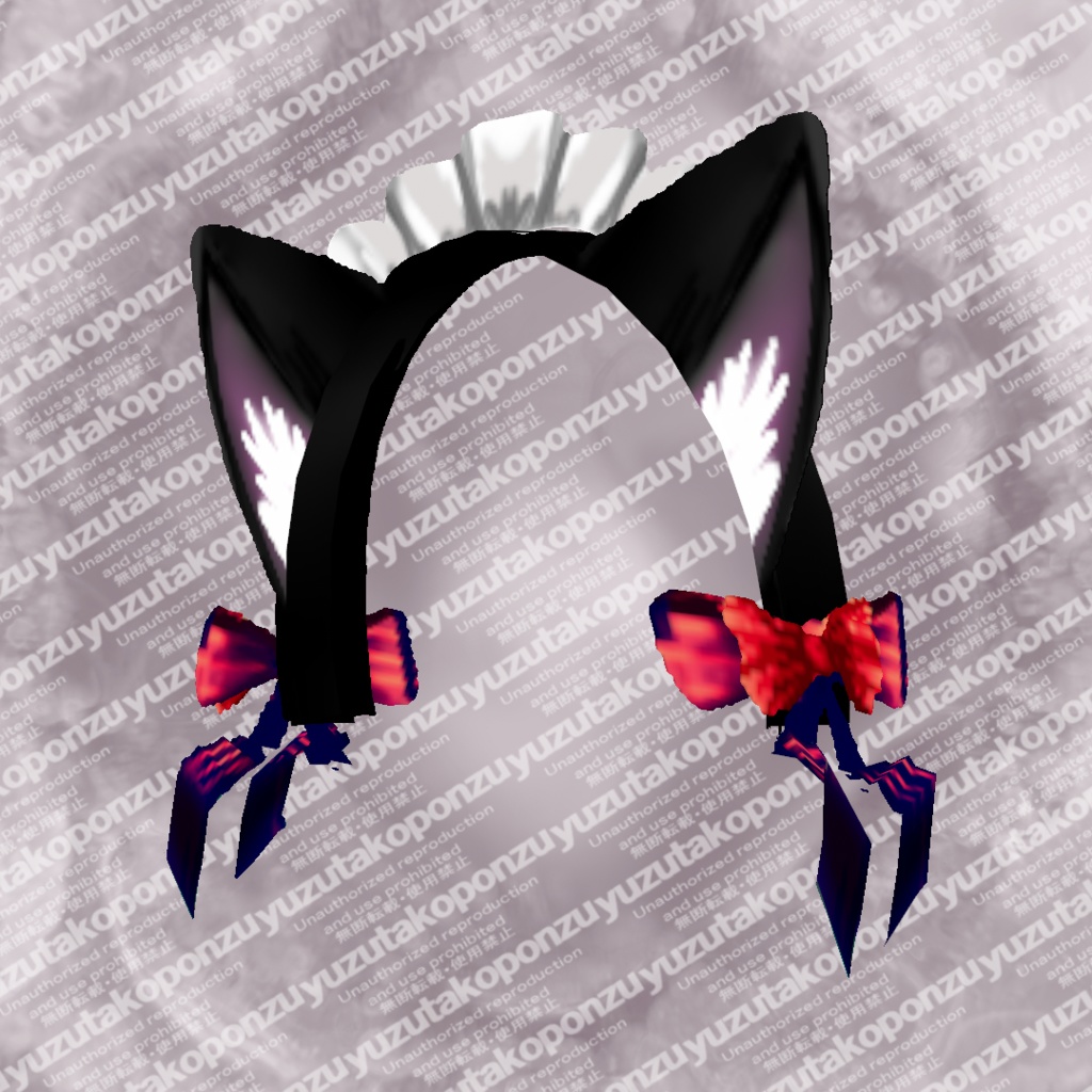 【free】ネコミミイヤー【vroid正式版】