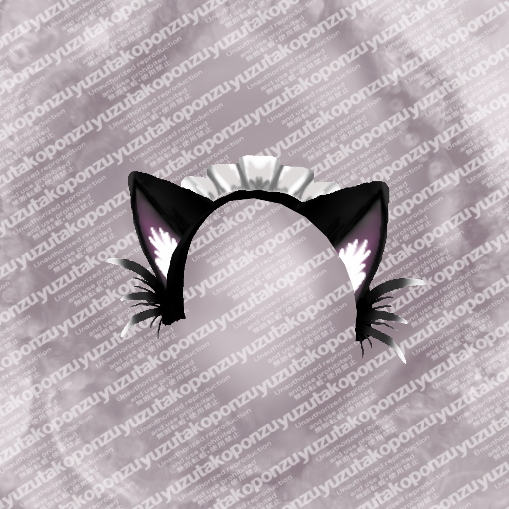 【free】ネコミミイヤー【vroid正式版】