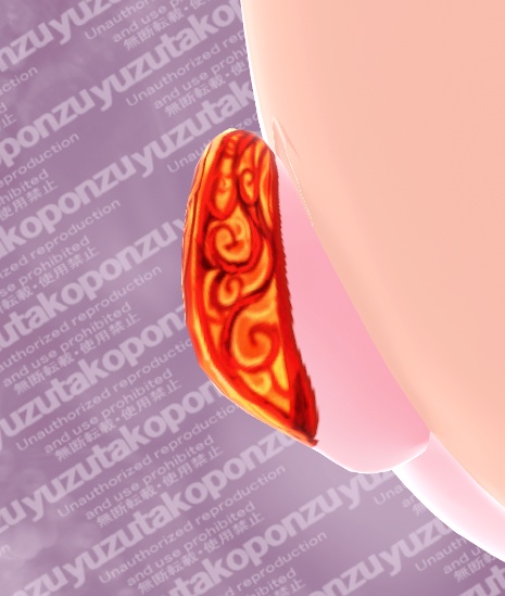 【vroid】魔女の耳飾り【フェイス用テクスチャ】