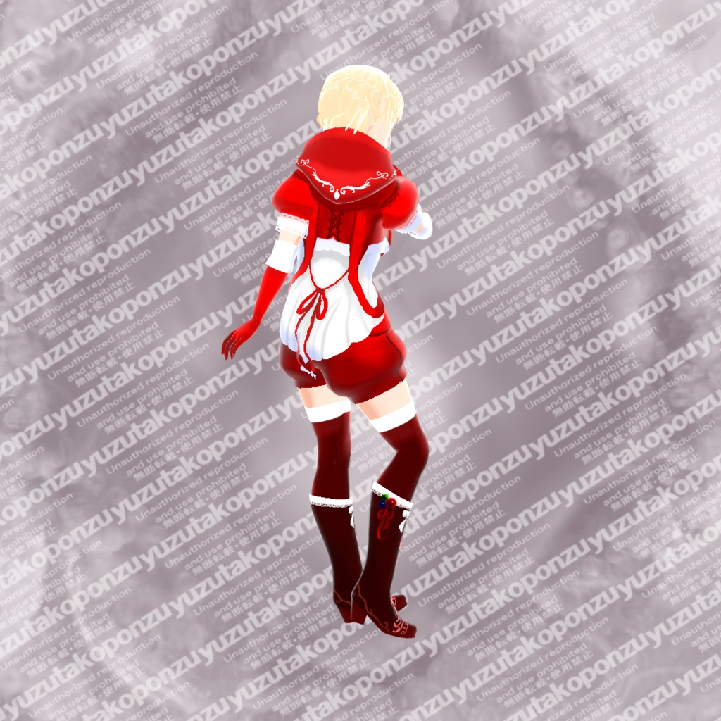 【xwear対応】FREE 2025年Xmasサンタコスプレ【vroid正式版】