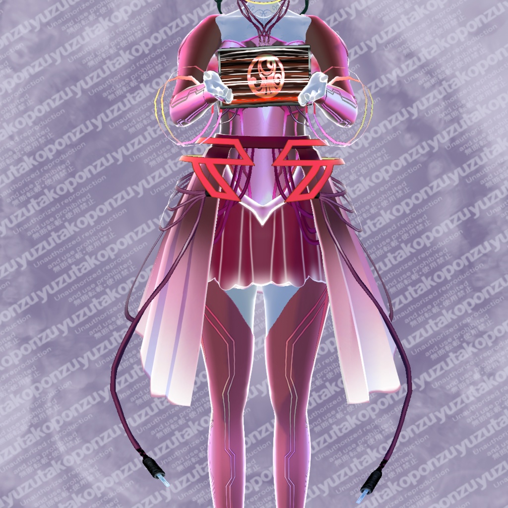 ーANDROIDAー CO 101型-01《ゼロワン》衣装セット【vroid正式版】