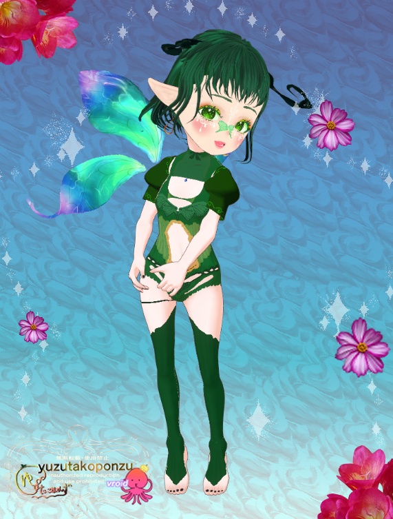 うさの国 若葉の妖精ランティーネセット【vroid正式版】