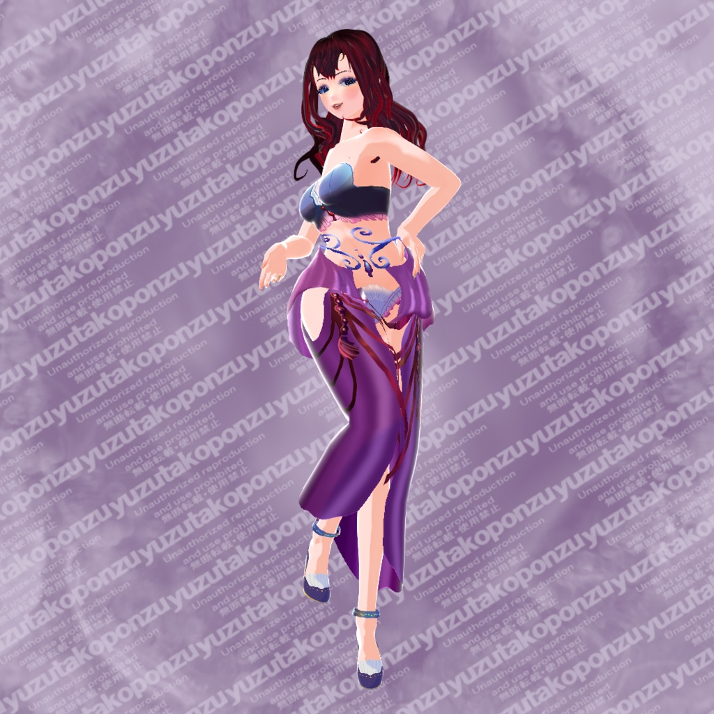 ◆星の魔女の伝承 伝承の占い師 衣装【vroid正式版】