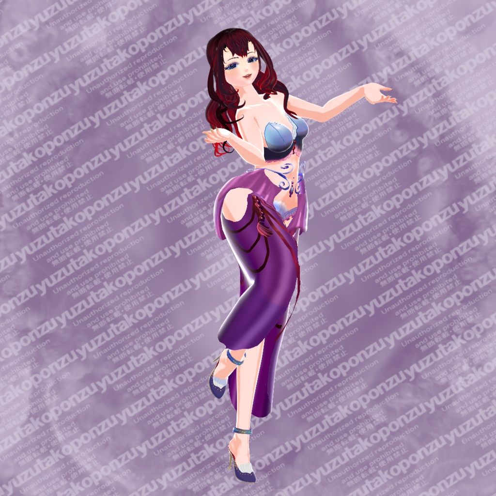 ◆星の魔女の伝承 伝承の占い師 衣装【vroid正式版】