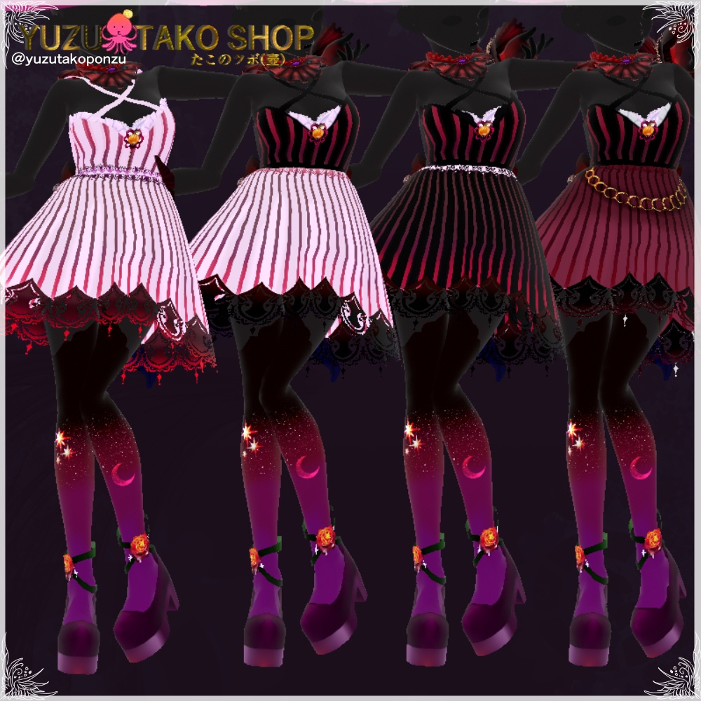 【期間限定10/31日まで】ピエリア・ハロウィン 限定特別セット♡【vroid正式版】