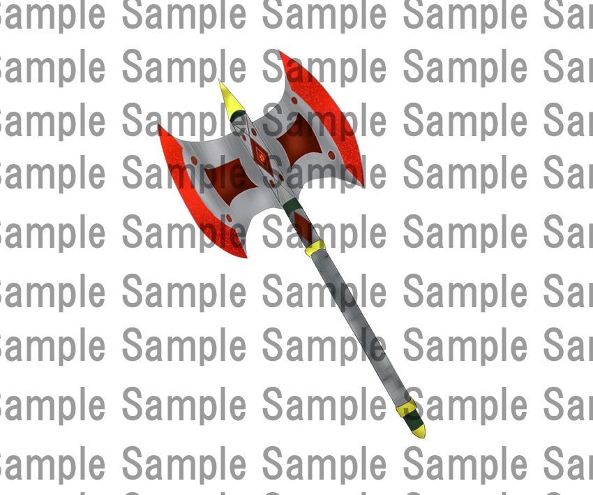 【無料】2Dゲーム用武器素材